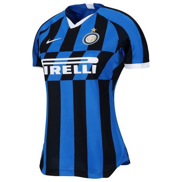 Camiseta Inter Milan 1ª Kit Mujer 2019 2020 Azul